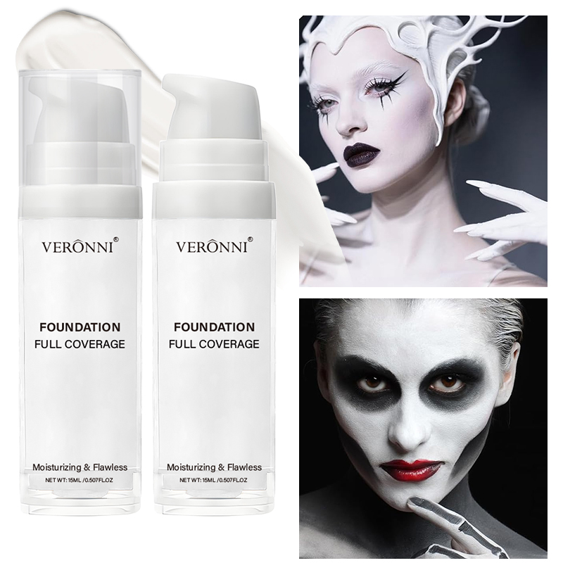 Correction Fluid White - Pure White Liquid Foundation für COS-Bühnen-Make-up,