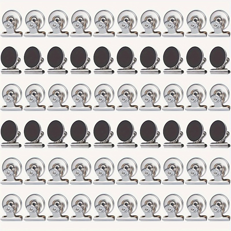 Paperclip Magnetic Set - 60 Stück Starke Magnetclips für Kühlschrank