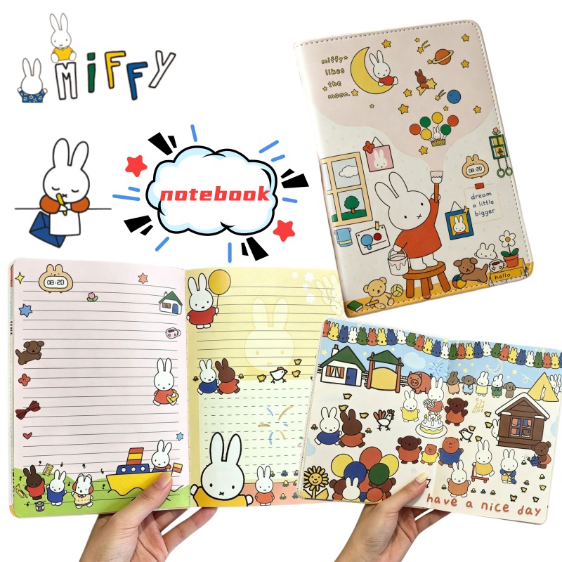 Stationery Supplier - Neues B6 Miffy Niedliches Notizbuch mit