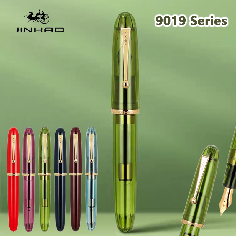 Office Stationery Supply Business - Jinhao 9019 Füllfederhalter, transparent, luxuriös, Kunstharzstift,