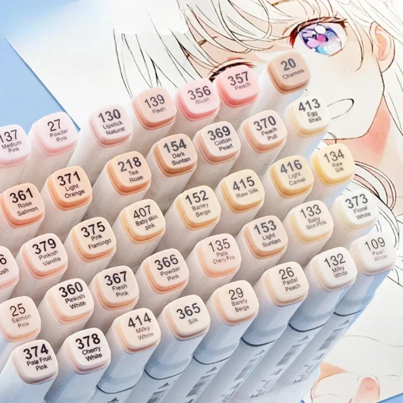 Highlighter Set Pastel - 6/12/24/30 farben Haut Ton Dual Headed