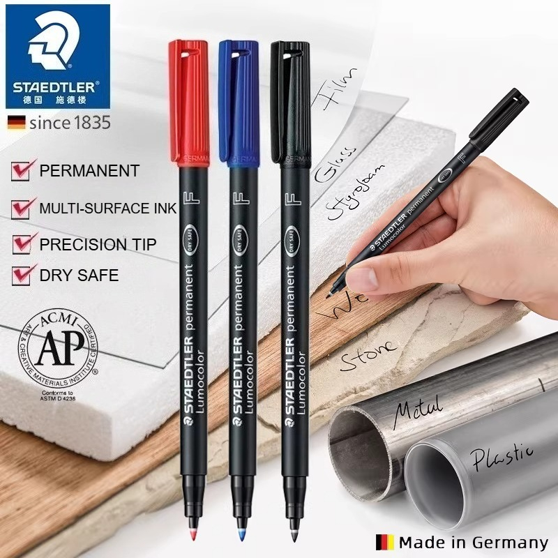 Staedtler Pencil Lumocolor - 1 Stück Staedtler Lumocolor Universalstift, Filzstift,
