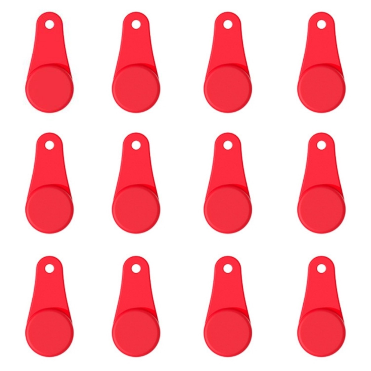 Paperclip Magnetic Set - Set mit 12 magnetischen Silikonschnallen für