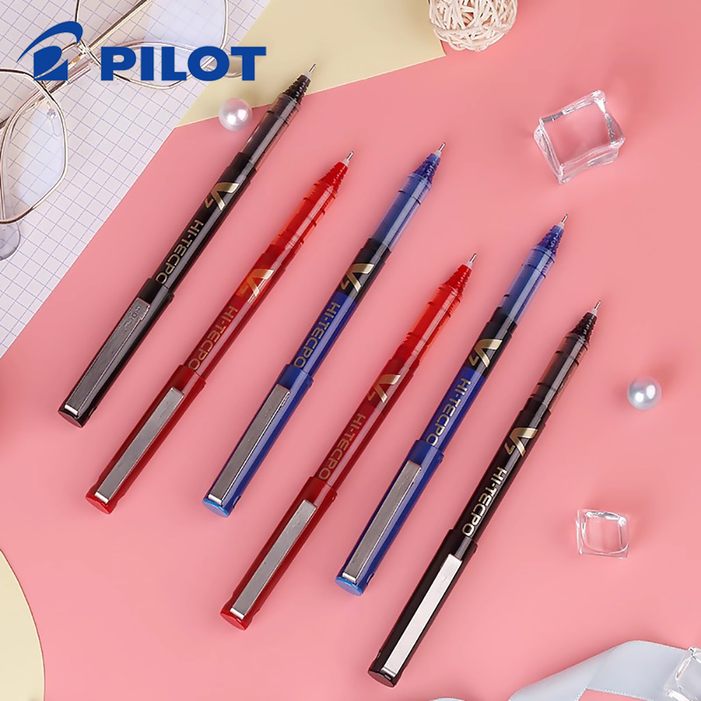 Gel Ink Pen Set - 12-teiliges PILOT-Gelstift-Set BX-V7. Die Spitze des