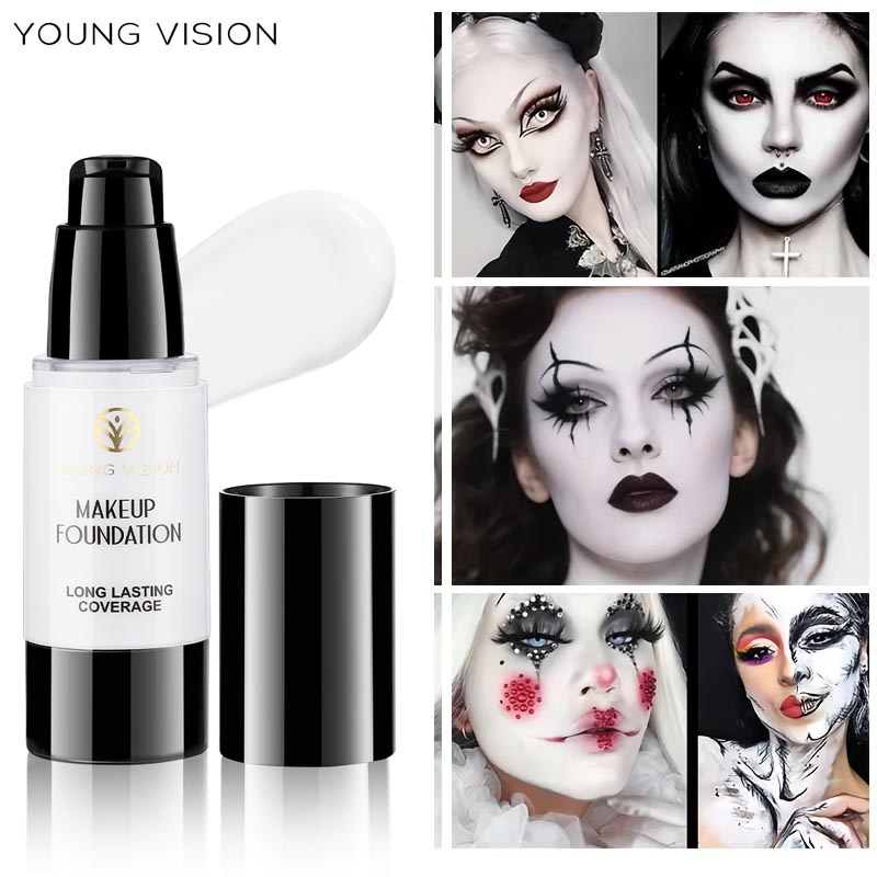 Correction Fluid White - 30ML Gepresste Reinweiße Flüssige Foundation Mischbare