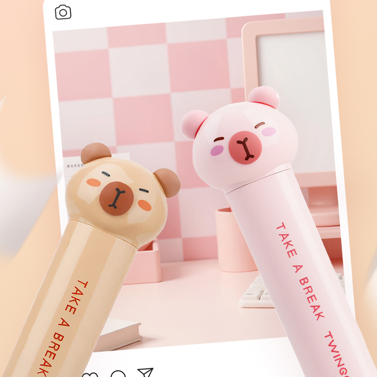 Capybara-Schere im Cartoon-Des – Stationery Office Bewertung und Preis