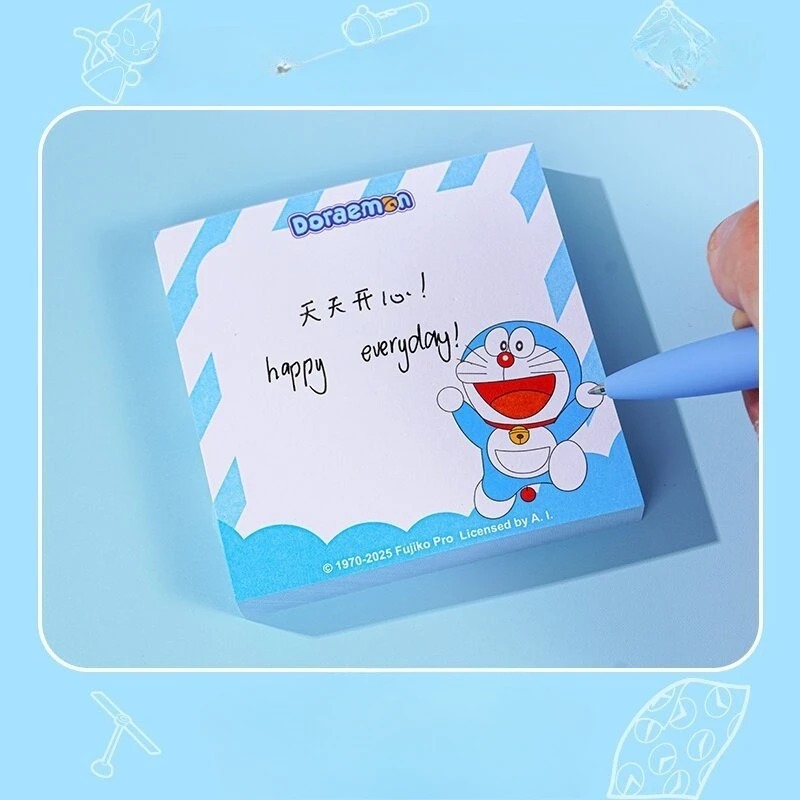 4 Stück Doraemon Haftnotizen A – Stationery Office Bewertung und Preis