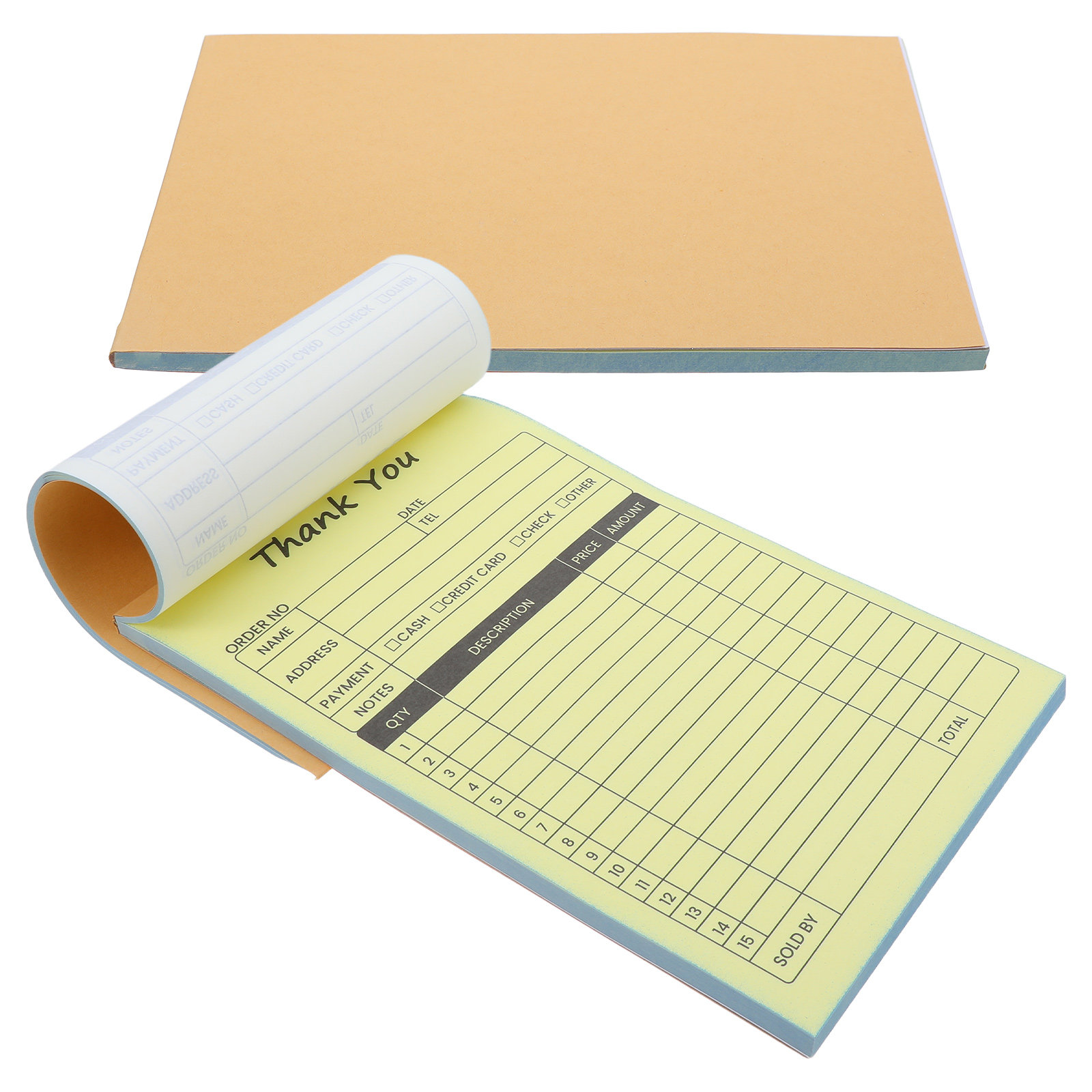 2er-Pack Kohlebogen-Quittungsb – Carbon Copy Book Bewertung und Preis