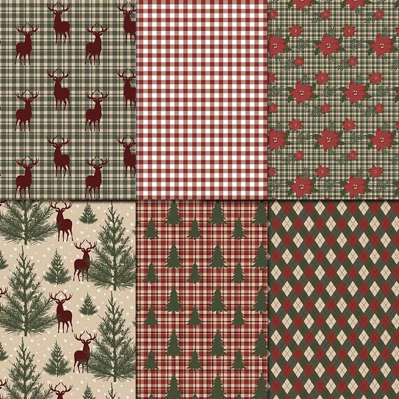 1Set Vintage Frohe Weihnachten – Graph Paper Pad Bewertung und Preis
