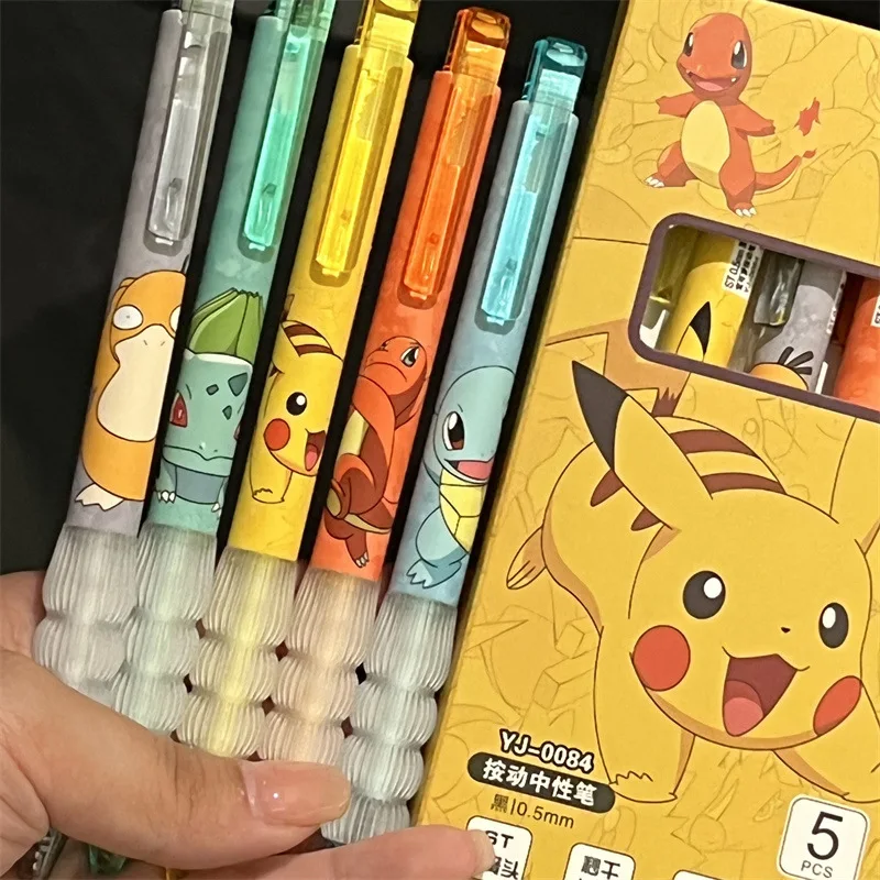 5 stücke Pikachu Gel Pen-Set P – Gel Ink Pen Set Bewertung und Preis