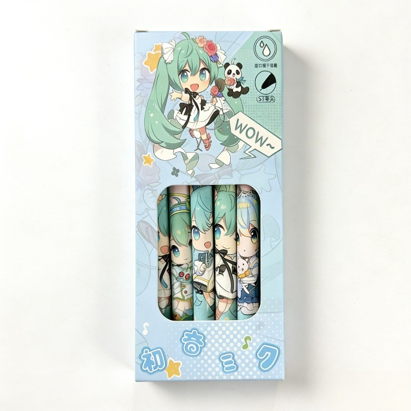 Hatsune Miku schnell trocknend – Gel Ink Pen Set Bewertung und Preis