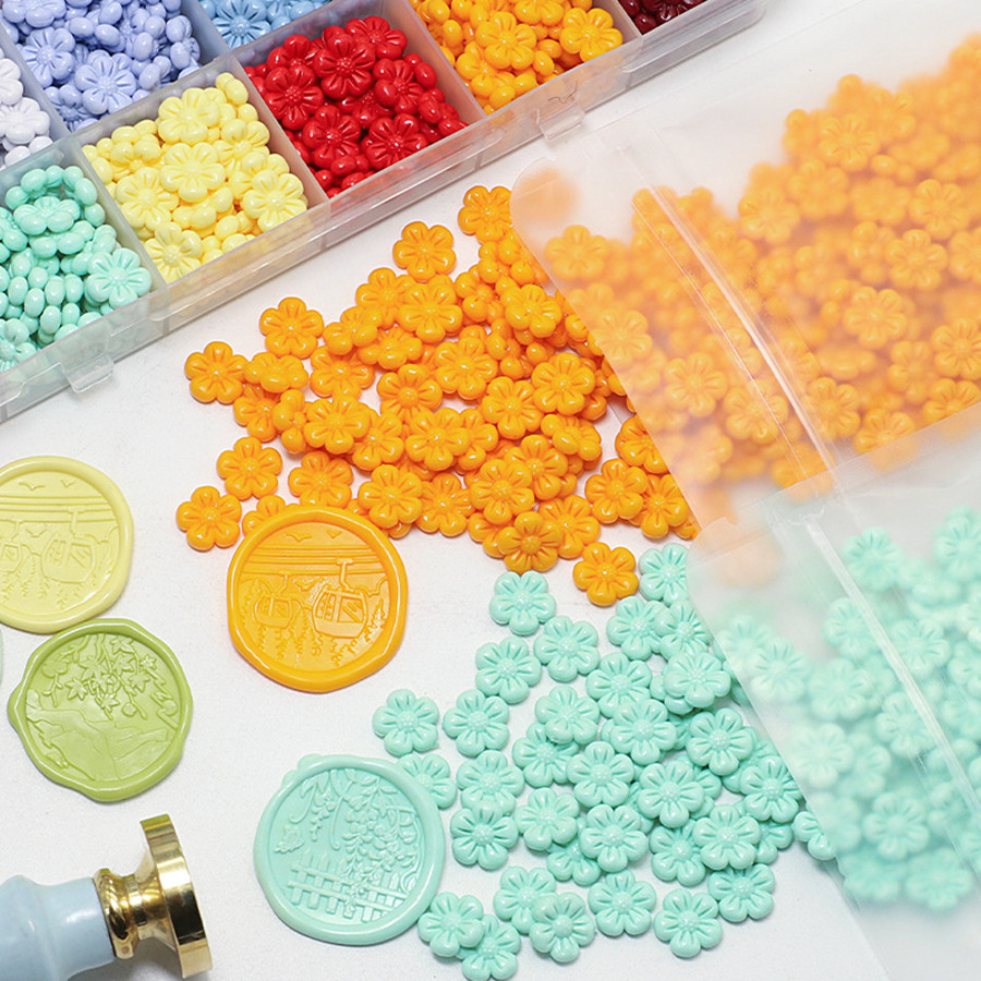 150 Stück/Beutel, blumenförmig – Wax Seal Stamp Kit Bewertung und Preis