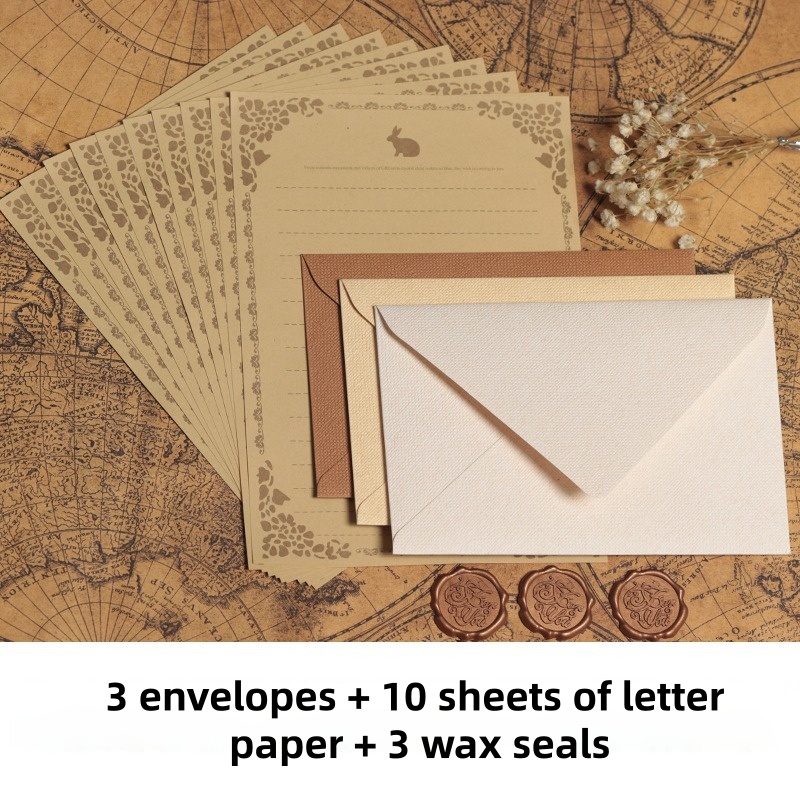 16-teiliges Vintage Leinen-Ums – Wax Seal Stamp Kit Bewertung und Preis