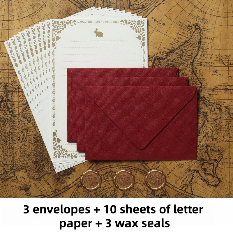 16-teiliges Vintage Leinen-Ums – Wax Seal Stamp Kit Bewertung und Preis