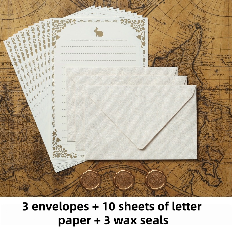 16-teiliges Vintage Leinen-Ums – Wax Seal Stamp Kit Bewertung und Preis