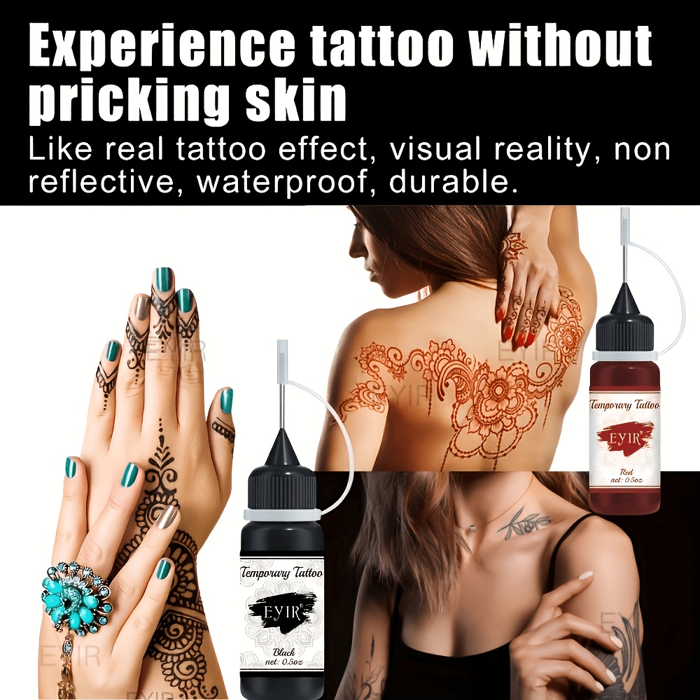 12 Farben Temporäres Tattoo-Ge – Gel Ink Pen Set Bewertung und Preis