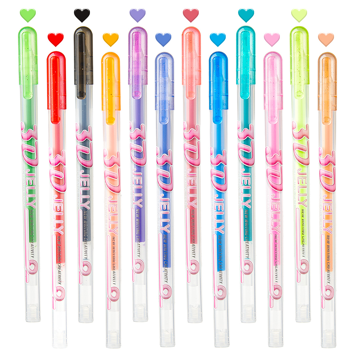 SHANDS 12-teiliges 3D-Gelschre – Gel Ink Pen Set Bewertung und Preis