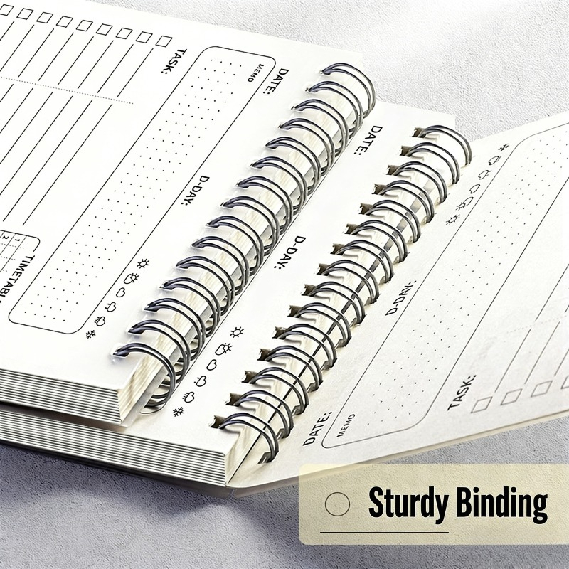 2 Stück Planer, Agenda, Spiral – Office Stationery Supply List Bewertung und Preis