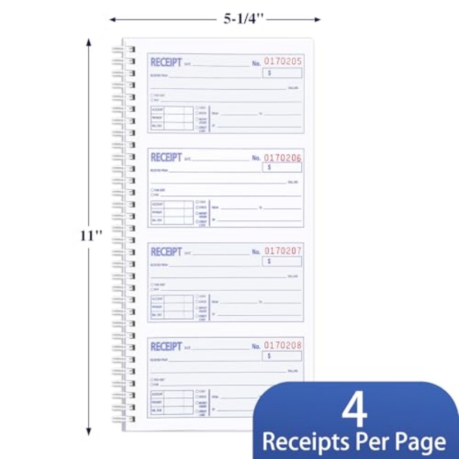 2er-Pack Quittungsbücher mit K – Carbon Copy Book Bewertung und Preis
