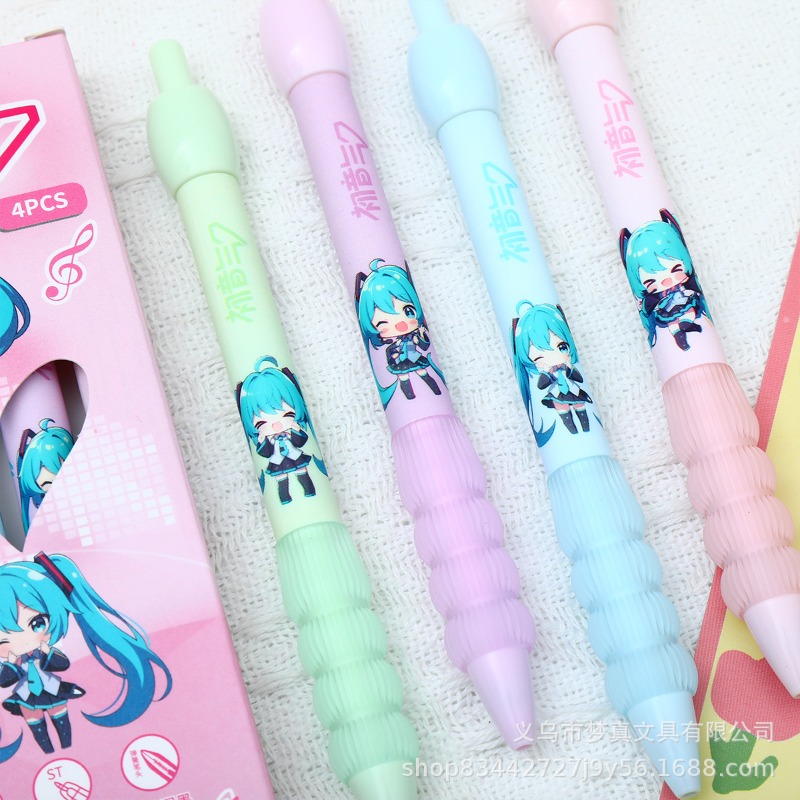 Kawaii Hatsune Miku Gelstift,  – Gel Ink Pen Set Bewertung und Preis