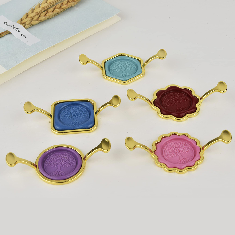 5er-Pack sechseckiges quadrati – Wax Seal Stamp Kit Bewertung und Preis