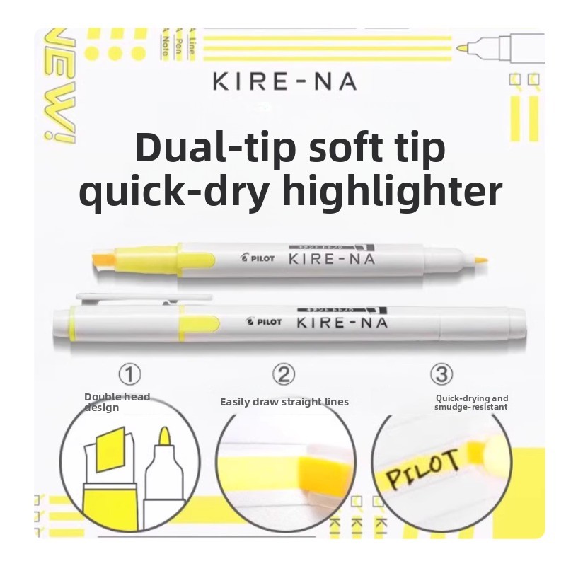 PILOT KIRE-NA Textmarker-Set m – Highlighter Set Pastel Bewertung und Preis