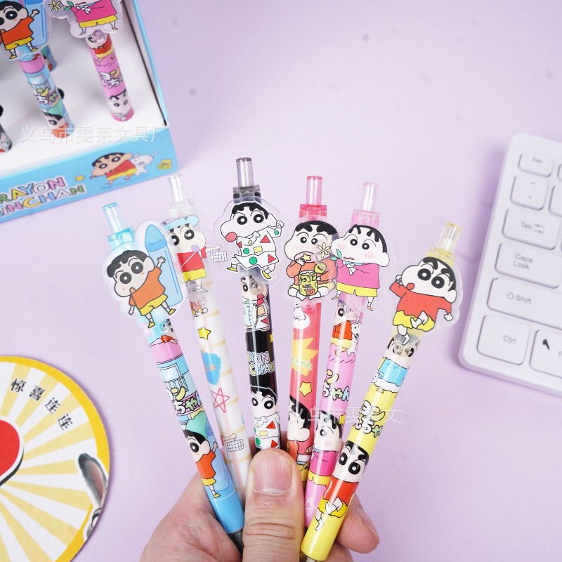 48 Stück/Box Crayon Shinchan G – Stationery Office Bewertung und Preis