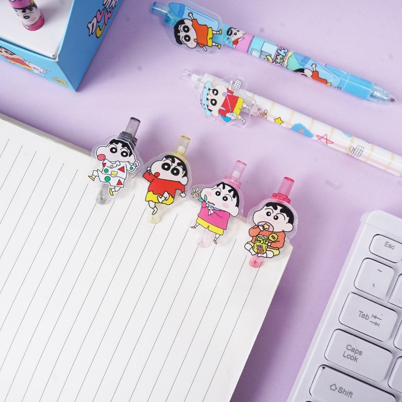 48 Stück/Box Crayon Shinchan G – Stationery Office Bewertung und Preis