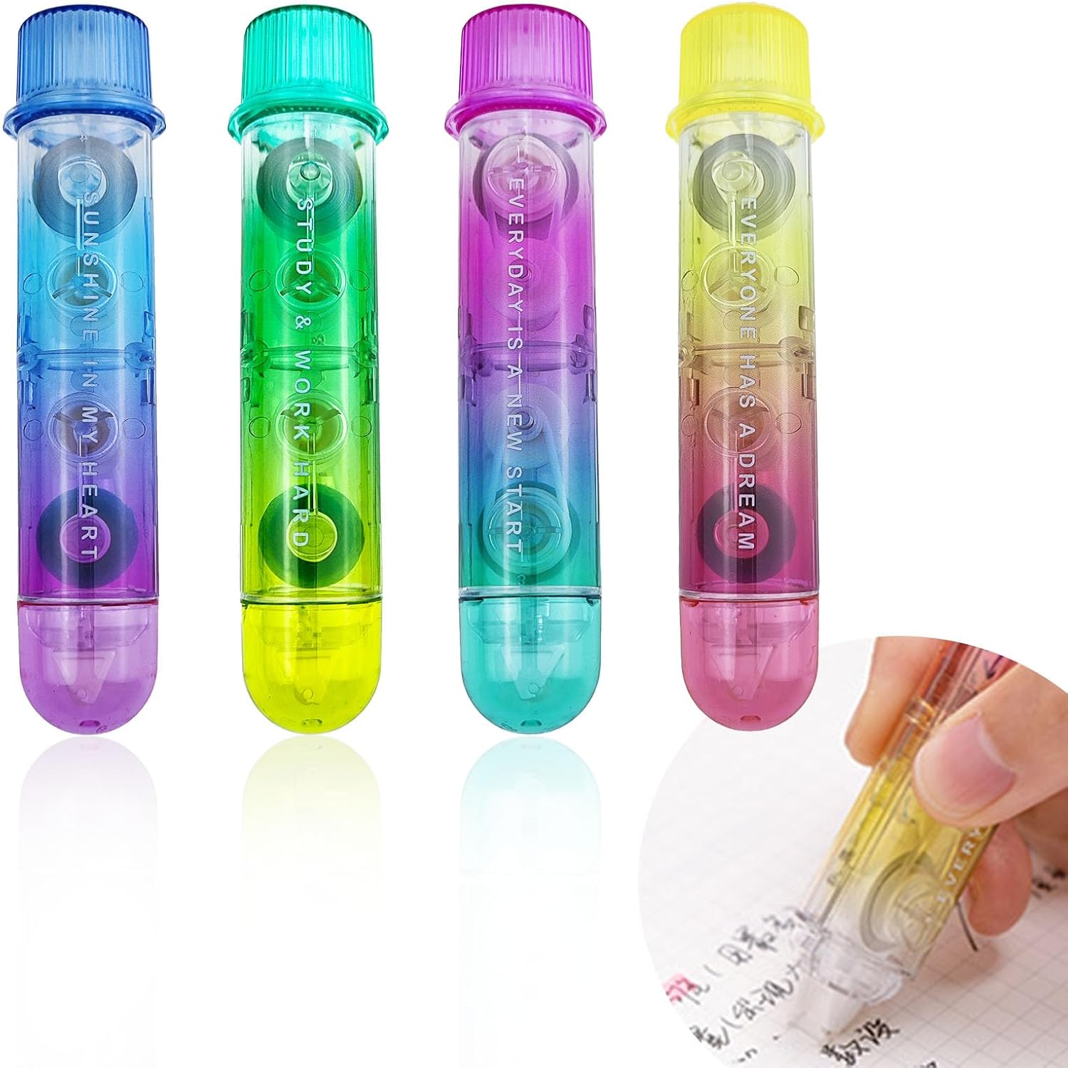 4er-Pack 2-in-1-Korrekturband  – Correction Tape Roller Bewertung und Preis