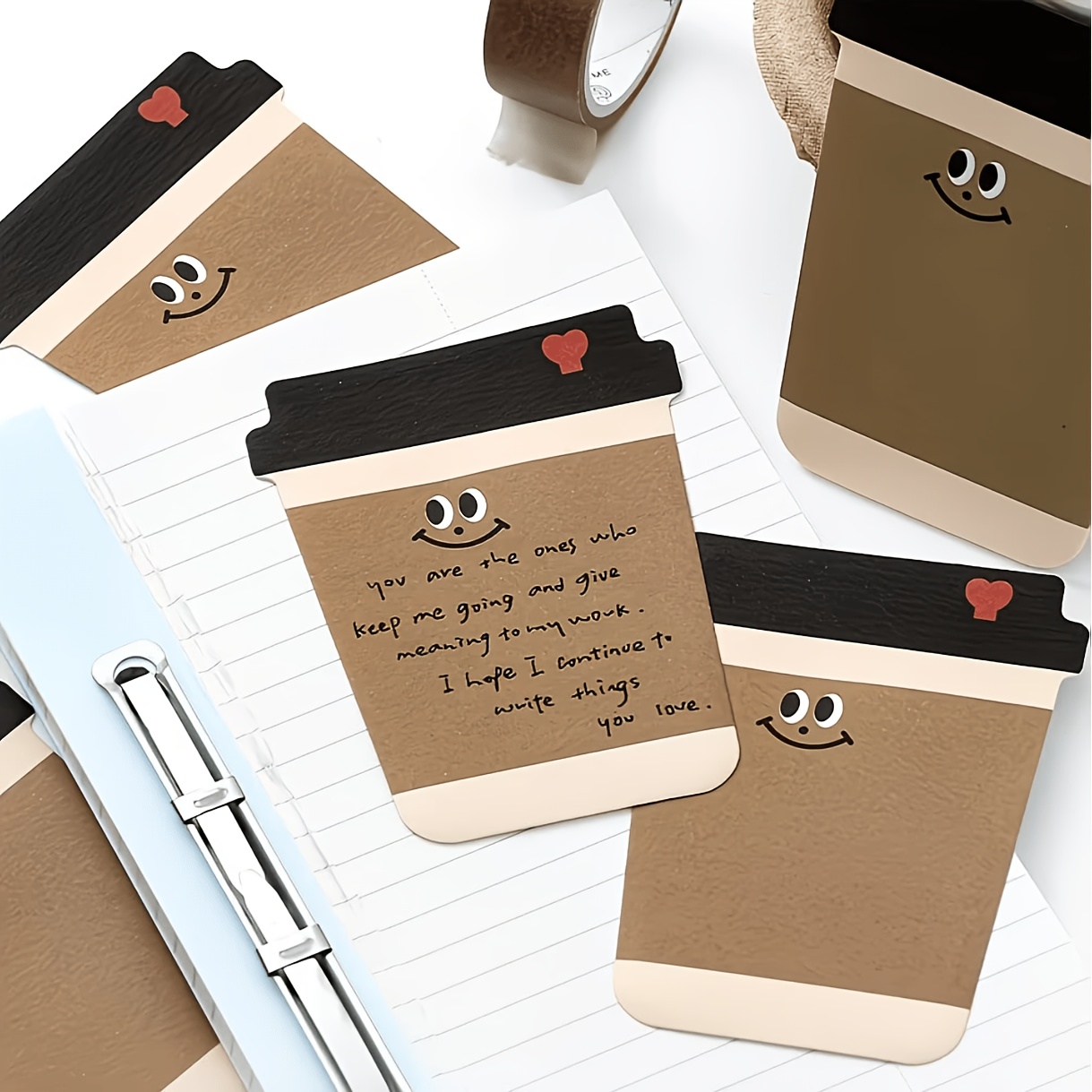 Lustiges Kaffee-Muster Haftnot – Graph Paper Pad Bewertung und Preis