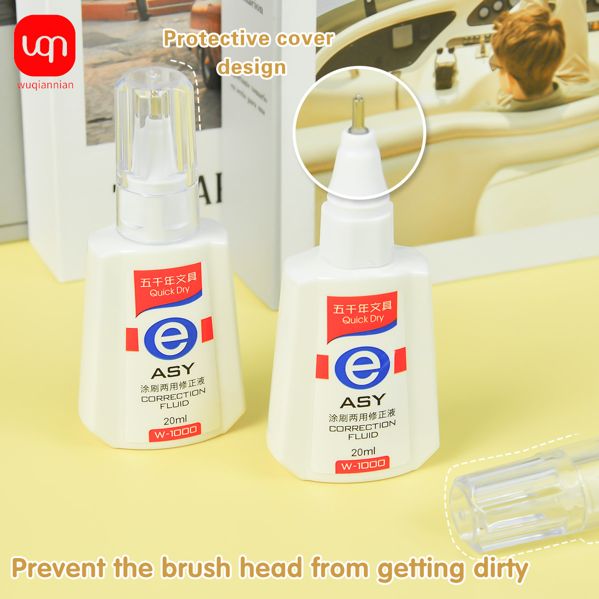 WQN schnell trocknende Korrekt – Correction Fluid White Bewertung und Preis