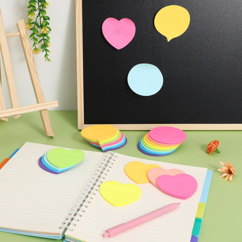 【3 Stile Herz-Notizblöcke】 ins – Total Stationery & Office Supply Bewertung und Preis