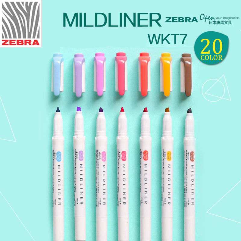 Japan ZEBRA WKT7 Neue Mildline – Zebra Pen Mildliner Bewertung und Preis