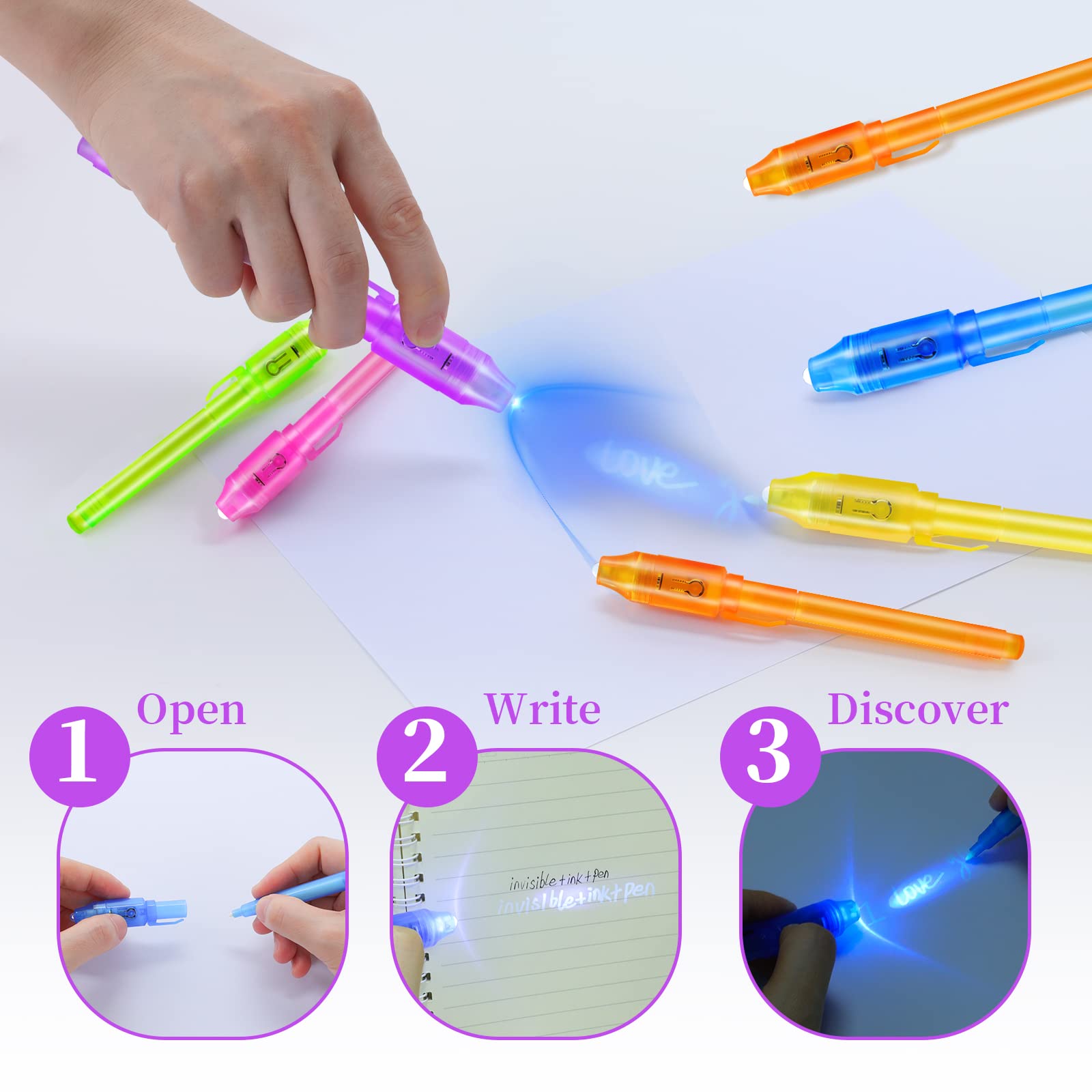 10 Stück unsichtbare Tintensti – Highlighter Set Pastel Bewertung und Preis