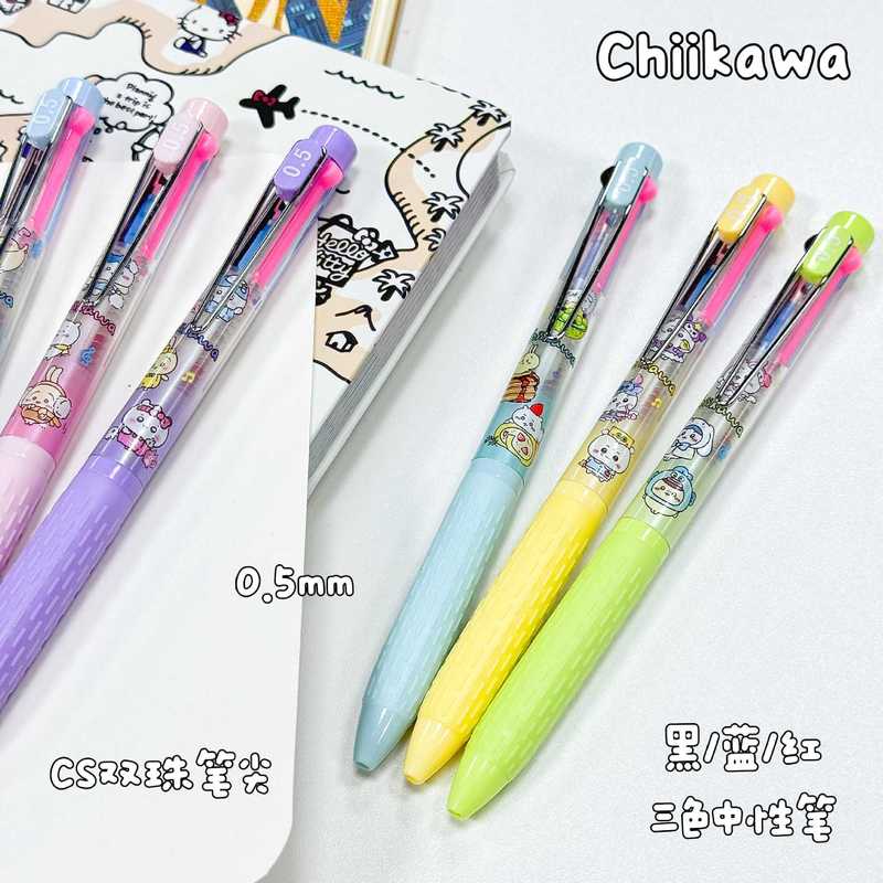 6-36 Stück Chiikawa Stift 3 Fa – Stationery Supplier Bewertung und Preis