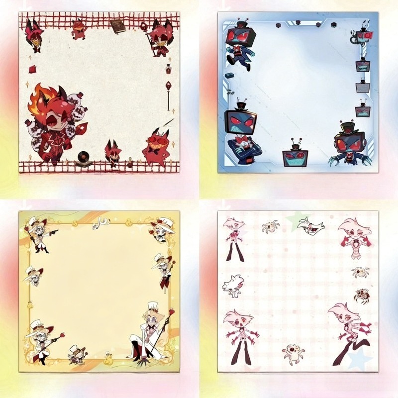 4 Stück Hazbin Hotel Zestial & – Stationery Office Bewertung und Preis