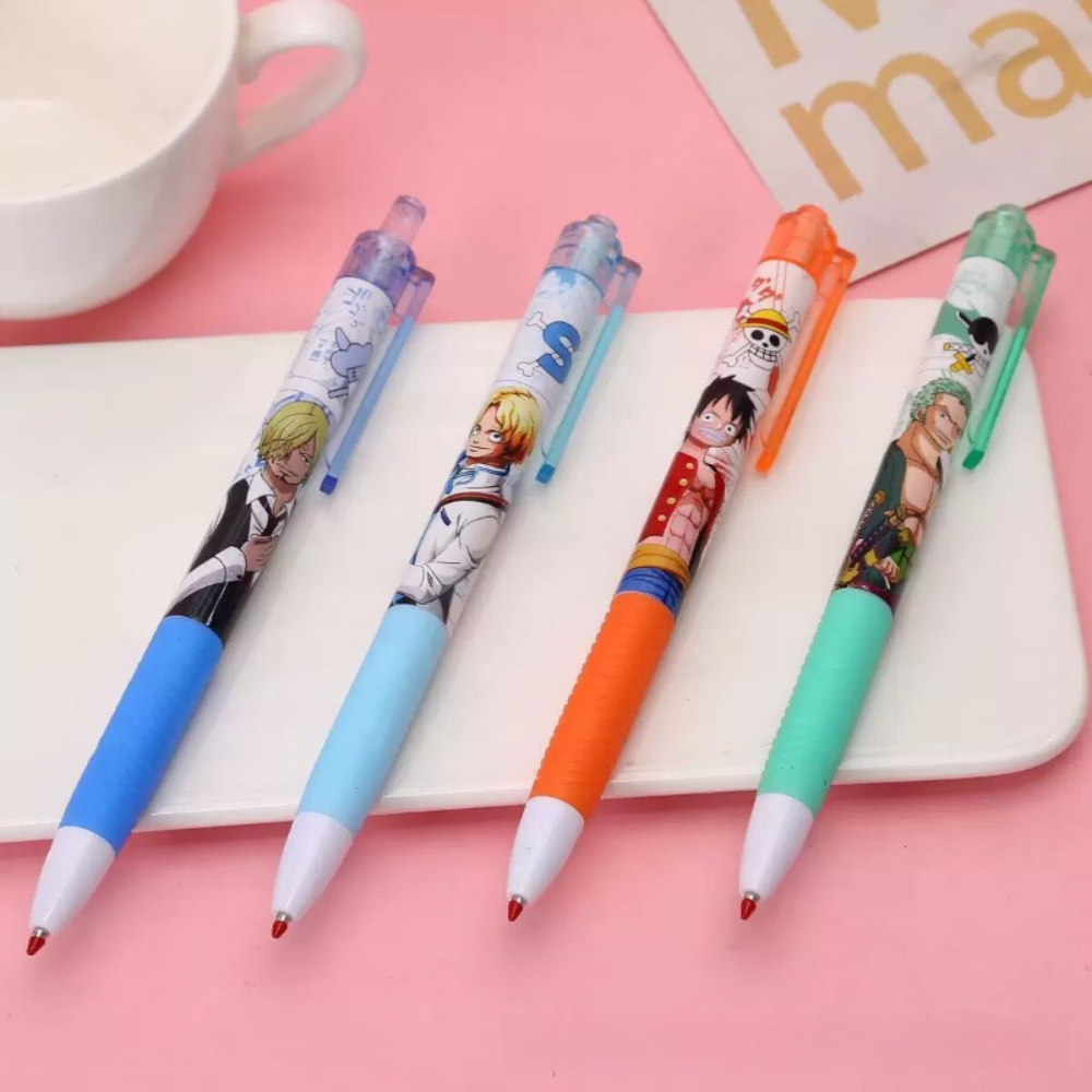 4/12/24 Stück Anime One Piece  – Gel Ink Pen Set Bewertung und Preis