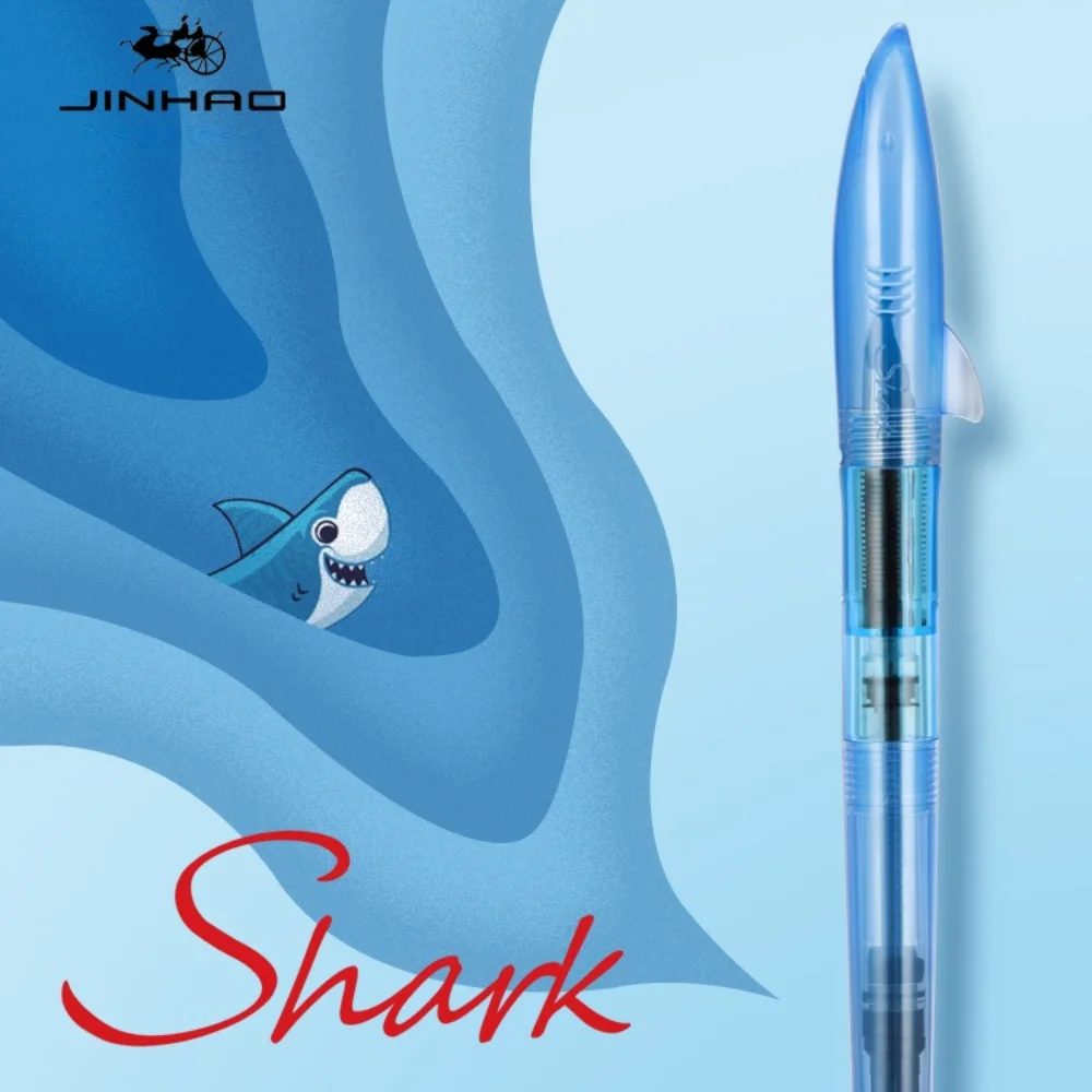 Jinhao Cute Shark Füllfederhal – Office Stationery Supply Business Bewertung und Preis