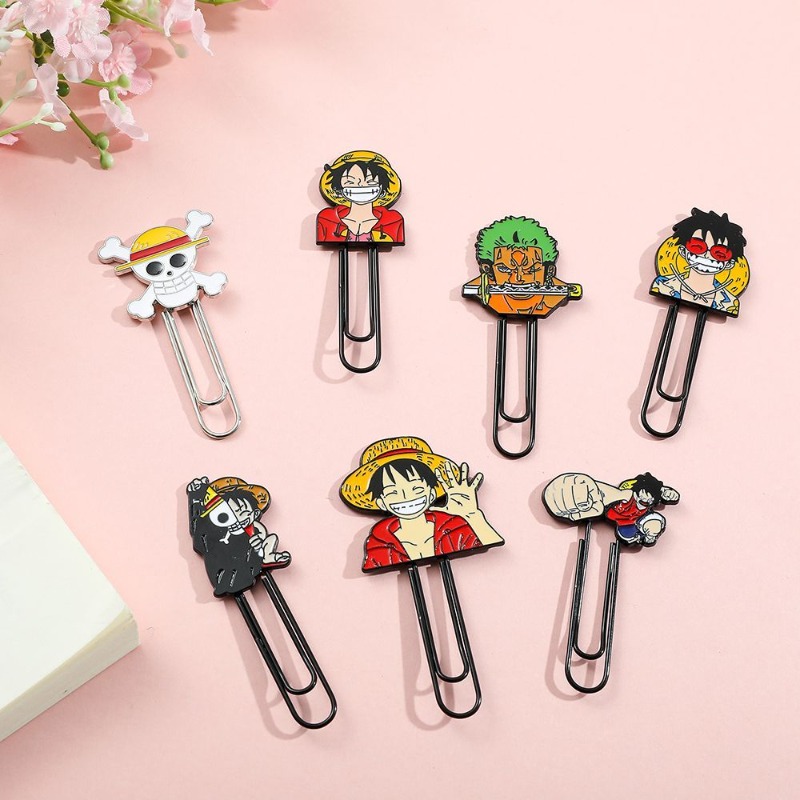 Neuer One Piece Luffy Roronoa  – Paperclip Magnetic Set Bewertung und Preis