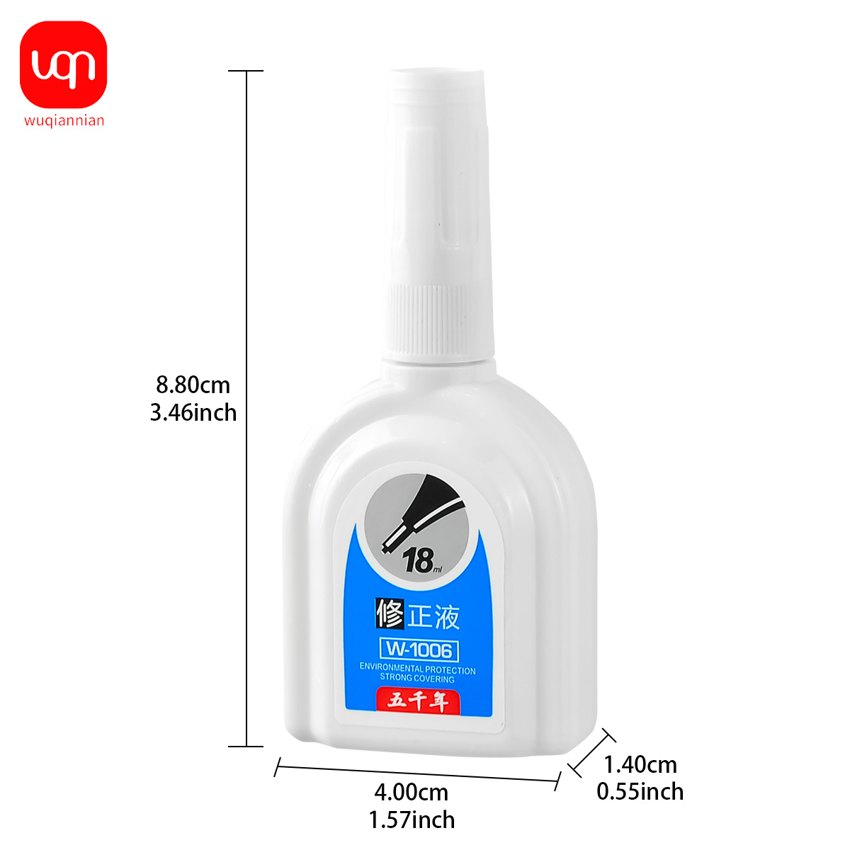 WQN-1/3/6PCS Einfache weiße Ko – Correction Fluid White Bewertung und Preis